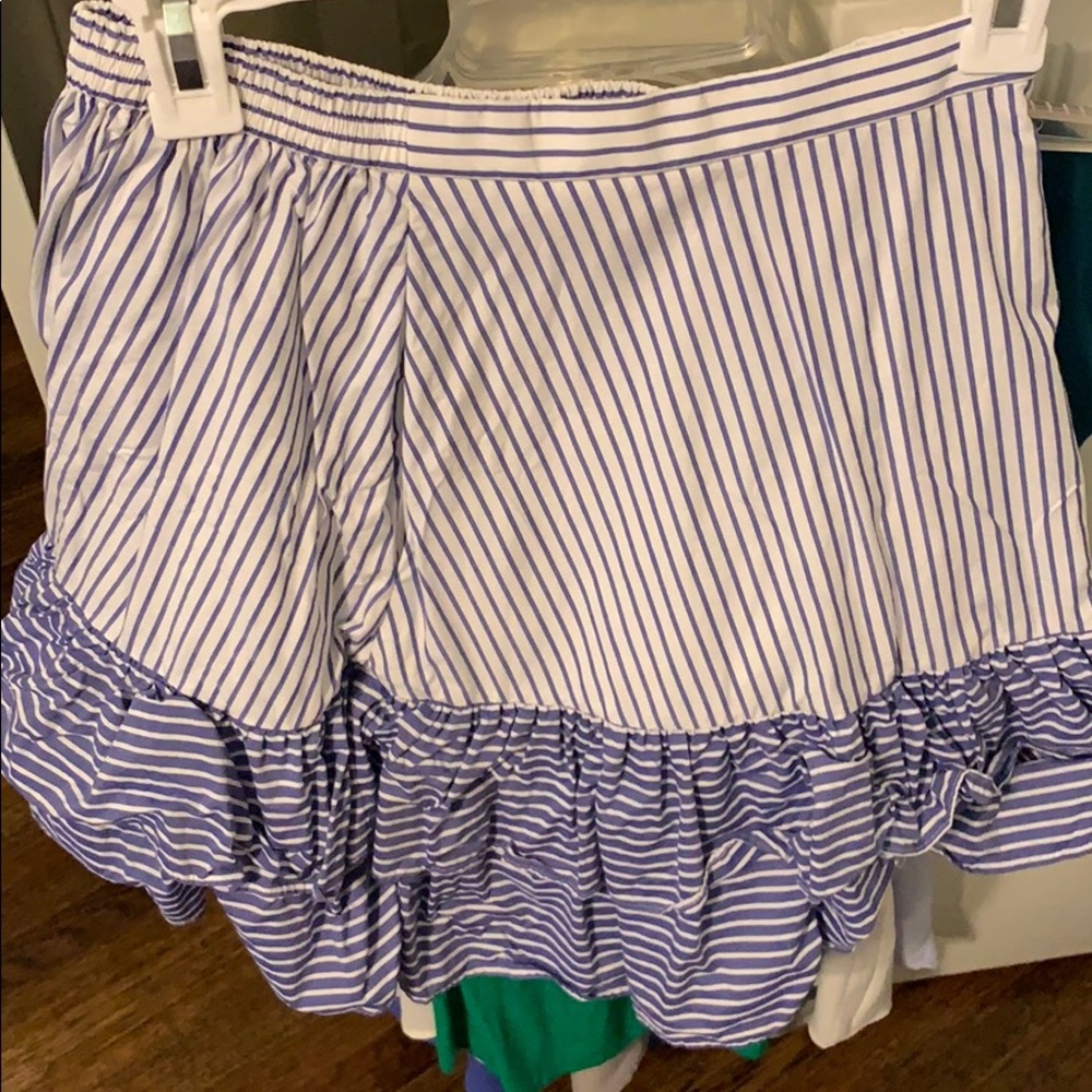 J. Crew ruffled skirt
